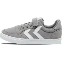 Hummel Skor - HMLSlimmer Stadil Low Jr - Frost Grey - - 34 - Skor