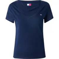 Tommy Hilfiger T-shirt 'Low Slim' mörkblå