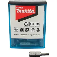 Makita Bits spår ; T15; 25 st.