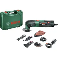 Bosch PMF 220 CE Set 0603102001 Multiverktyg inkl. Tillbehör, inkl. väska 16 delar 220 W