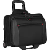 Wenger Potomac 2-delat business-set med Comp-U-Roller – svart