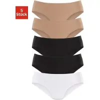Petite fleur Hipster nude / svart / vit