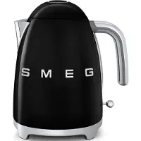 Smeg Waterkettle 1,7l Black - KLF03BLEU
