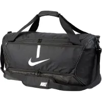 Nike Flint Fotball Sportväska Academy Team Duffel Medium - Svart/Vit, storlek One Size