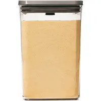 Oxo 3118200, Universalburk, 4,2 l, Plast, Silikon, Rostfritt stål, Transparent, Avtagbart lock, Rektangulär