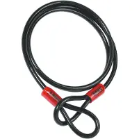 ABUS Cobra Loop Kabel 140cm Lngd/10mm Diameter Svart