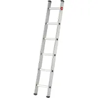 Hailo ProfiStep uno 7106-007 Aluminium Stege Arbetshöjd (max.): 2.7 m Silver 2.8 kg