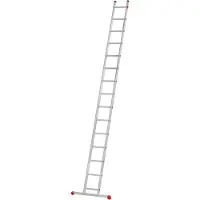 Hailo ProfiStep uno 7115-007 Aluminium Stege Arbetshöjd (max.): 5.15 m Silver 7.9 kg