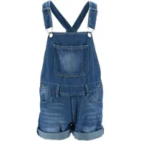 Levi's Kombinationer RAILROAD STRIPE SHORTALL flickor - Blå - 14 år