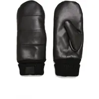 Urban Classics Puffer Imitation Leather Gloves Svart L-XL Man