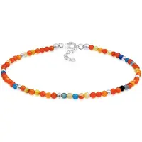 Nenalina Fotsmycke aqua / mandarin / silver