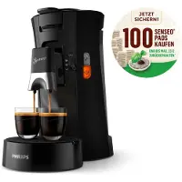 Philips CSA230/69 CSA230/69 Kapsel-kaffemaskin Svart med varmvattenutsläpp, One Touch