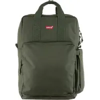 Levis Accessories Ryggsäck mörkgrön / röd / vit