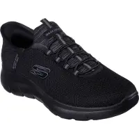 SKECHERS Låg sneaker svart