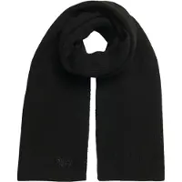 Superdry unisex. Y9310080A Halsduk Mjuk svart (OSFA), Casual, Bomull