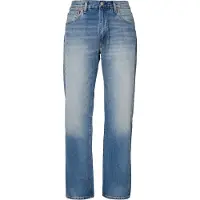 Levi's för män. 000LO-0004 Jeans 555 relaxed straight blå (32/32), Casual, Bomull, Denim