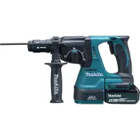 Makita DHR243RTJ SDS-Plus-Kombihammare batteri 18 V 5 Ah Li-Ion