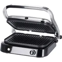 Severin Kontaktgrill - - Pro - 7 automatiska program - Non-stick plattor - 2000 Watt