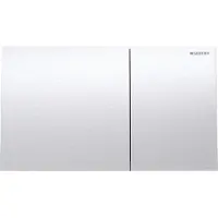 Geberit Sigma70 manöverplatta, borstat rostfritt stål