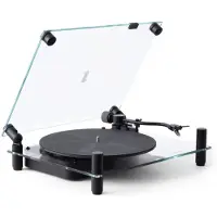 Transparent Turntable Black