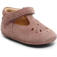 Bisgaard Ballerina Inneskor - Blomning - Rosa m. Hålmönster - - 18 - Innerskor