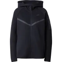 Nike Sweatjacka 'TECH FLEECE 2' mörkgrå / svart