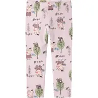 Name it Leggings - Noos - NmfDyka Peppa - Winsome Orchid m. Prin - - 4 år (104) - Leggings