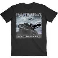 Ginza.se Iron Maiden: Unisex T-Shirt/The Writing on the Wall Single Cover (Black) (XX-Large)