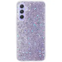 Mtp Products Samsung Galaxy S24 FE Glitter Flakes TPU-skal - Lila