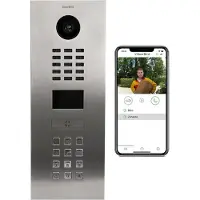 DoorBird D2101KV Utomhusenhet IP Video-porttelefon LAN Rostfritt stål V2A (borstat)
