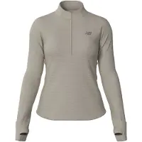 New Balance Athletics Heat Grid Halv Dragkedja Långärmad T-shirt