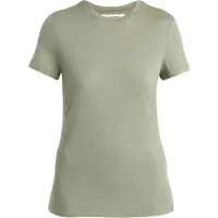 Icebreaker - Vandringskläder dam - W Merino 150 Tech Lite SS Tee Lichen för UnisexUll - Storlek L - Khaki