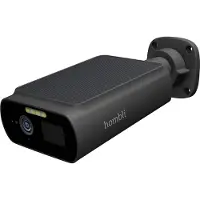 Hombli Solar Cam - Nätverksövervakningskamera - kula - utomhusbruk - vattenfast - färg (Dag&Natt) - 3,7 MP - 2560 x 1440 - 2K - ljud - Wi-Fi - 2.4GHz radio - H.265, H.264