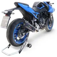 Gpr Exhaust Systems Furore Evo4 Nero Suzuki Gsx-8r 2022-2024 E5 Oval Typgodkänt Komplett Avgassystem