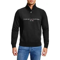 Tommy Hilfiger Logo Fleece Quarter Zip Sweatshirt