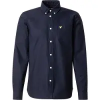 Lyle & Scott Plain Oxford Skjorta Med Långa ärmar