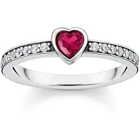 Thomas Sabo Glam & Soul Cosmic Amulet silver hjärtring TR2448-640-10-56
