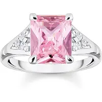 Thomas Sabo Heritage pink enstens ring TR2362-051-9-52