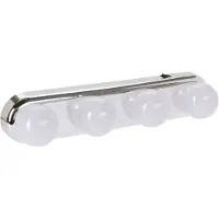By Lille Vilde Spegellampor 4 LED med sugkoppar 30,5 cm