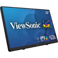 Viewsonic TD2230 Touchscreen EEK: F (A - G) 54.6 cm (21.5 tum) 1920 x 1080 pixel 16:9 14 ms USB 3.2 Gen 1, VGA, HDMI, DisplayPort, Audio, stereo (3.5 mm) IPS