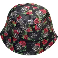 Ginza.se Cypress Hill: Unisex Bucket Hat/Skulls & Roses Pattern (Small to Medium)