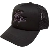 Ginza.se Bullet For My Valentine: Unisex Mesh Back Cap/Purple Logo (Black)