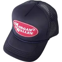 Ginza.se Morgan Wallen: Unisex Mesh Back Cap/Oval Logo (Navy Blue)