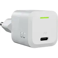 Green Cell - Strömadapter - PowerGaN - 33 Watt - 3 A - PD 3.0, GC Ultra Charge, Programmable Power Supply (PPS) (USB-C) - snövit
