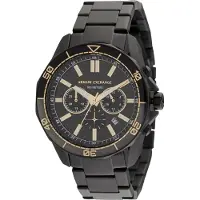 Armani Exchange Analog klocka guld / svart