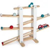 Small Foot kulbana med bollar, bil och spinner