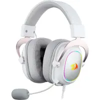 Redragon H510 ZEUS-X, Kabel, 50 - 20000 hz, Spela, Headset, Vit