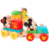 Woomax Mickey Y Minnie Trätåg 14 Bitar