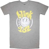 Ginza.se Blink-182: Ladies T-Shirt Dress/Big Smile (Grey) (XX-Large)