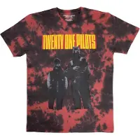 Ginza.se Twenty One Pilots: Unisex T-Shirt/Standing Bar (Red) (Wash Collection) (X-Large)
